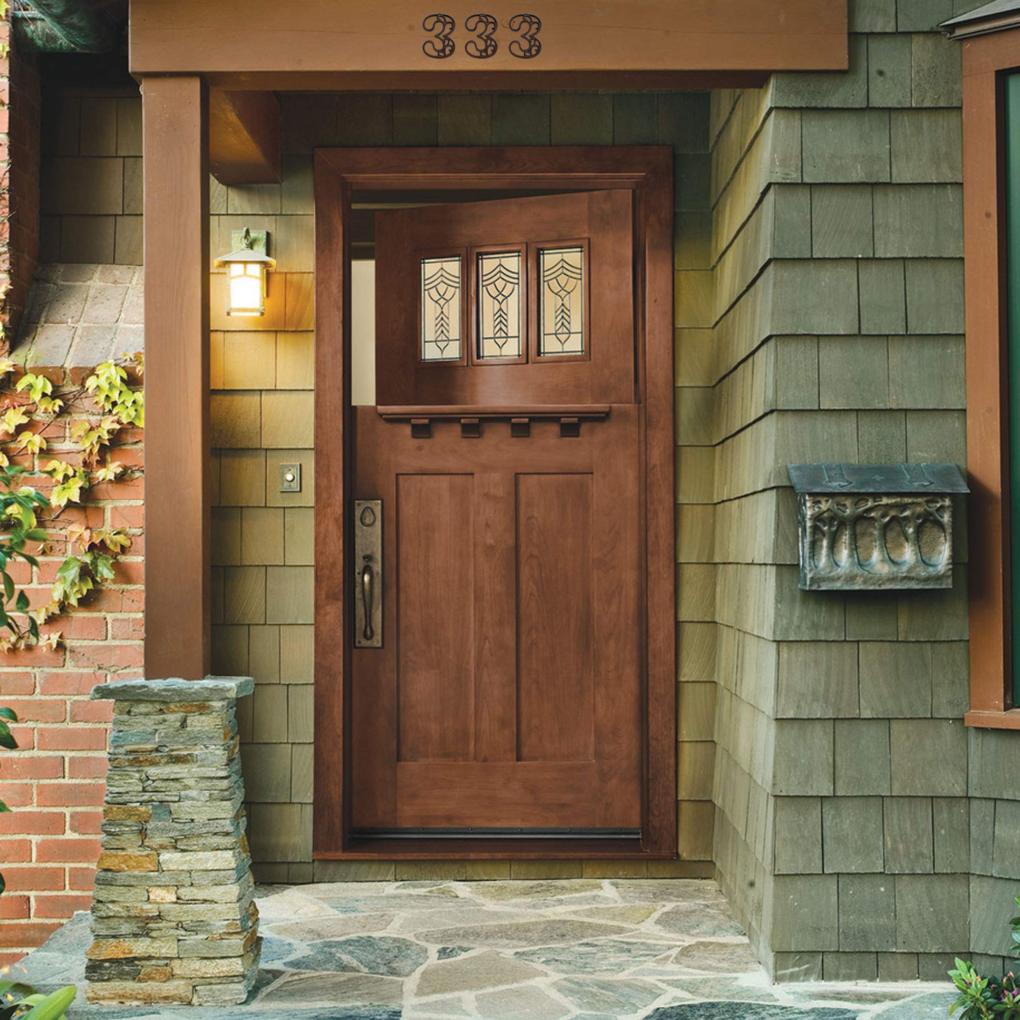 Hierro Rústi/primitivo Números De Deración Para El Hogar