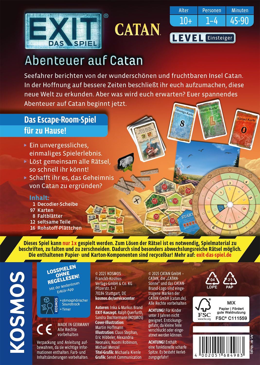 KOSMOS EXIT - Das Spiel: Abenteuer auf Catan – Ansicht 2