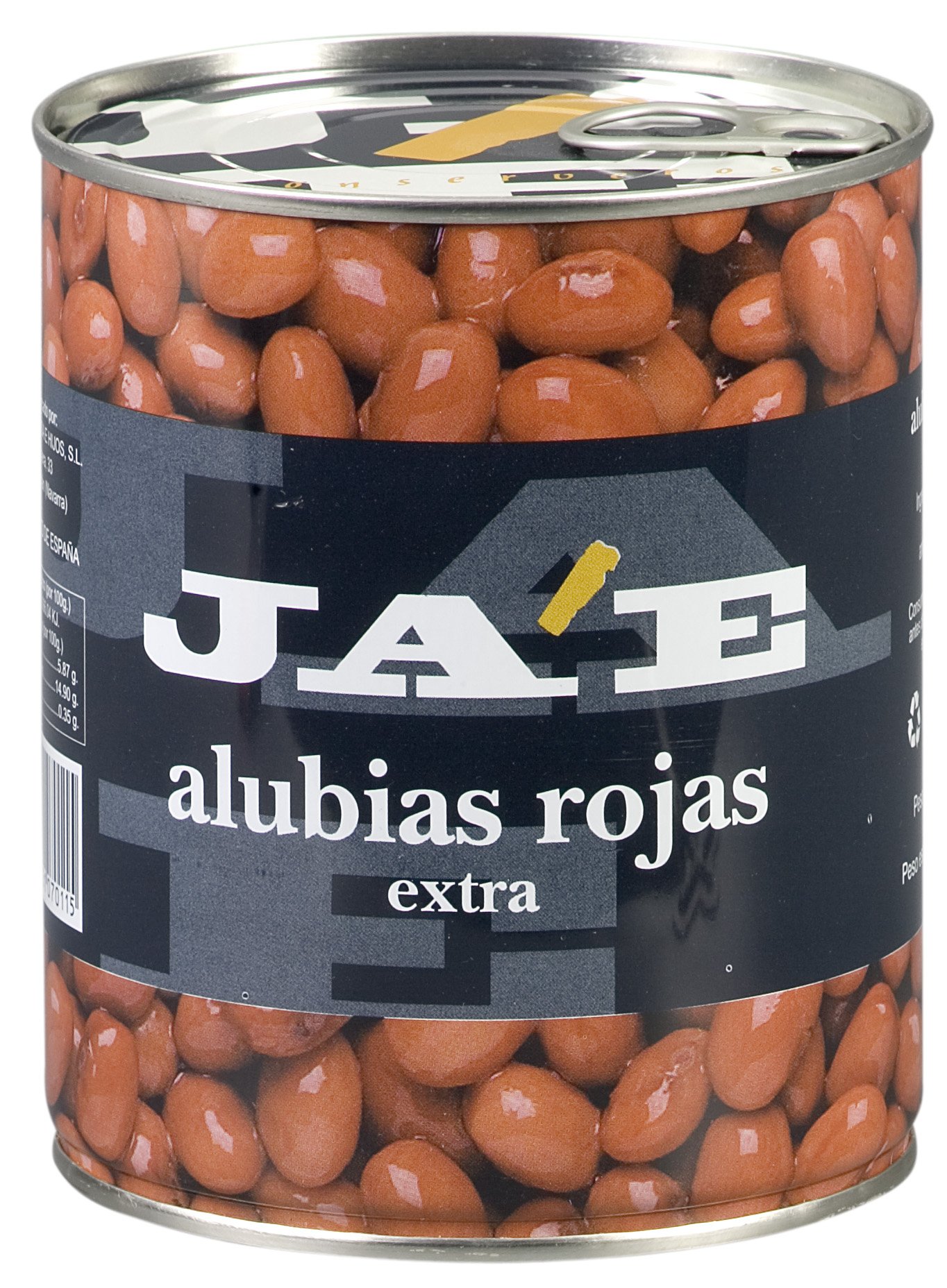 Alubia ja'e rojas lata 500g