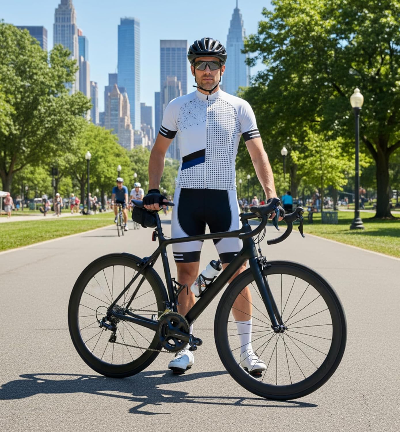 Cycling Jersey Men Funny Bike Jersey Set Cycling Set Slim Fit Bike Jersey Cycling Bib Bicycle Shorts Jersey Gift for Cyclist - Image 5