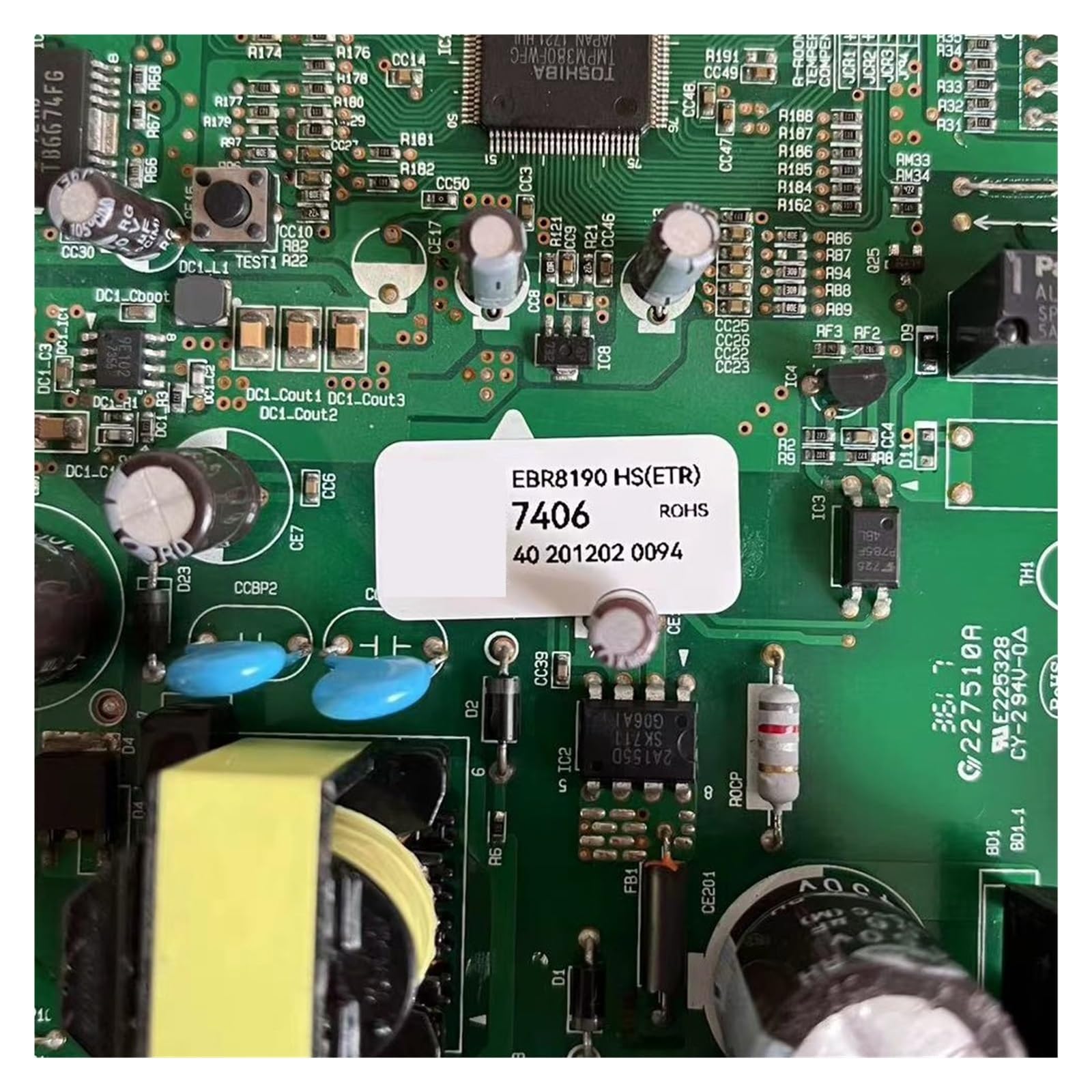 YTGWLKCO Refrigerator Motherboard and Computer Board EBR81907406, Compatible for LG? Refrigerator and Freezer, Refrigerator Inverter Board