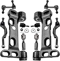 Vista 405 de Detroit Axle - Kit de suspensión frontal de 10 piezas para Dodge Avenger 2008-2014, Chrysler Sebring 2007-2010, 2 brazos de control inferiores, 2
