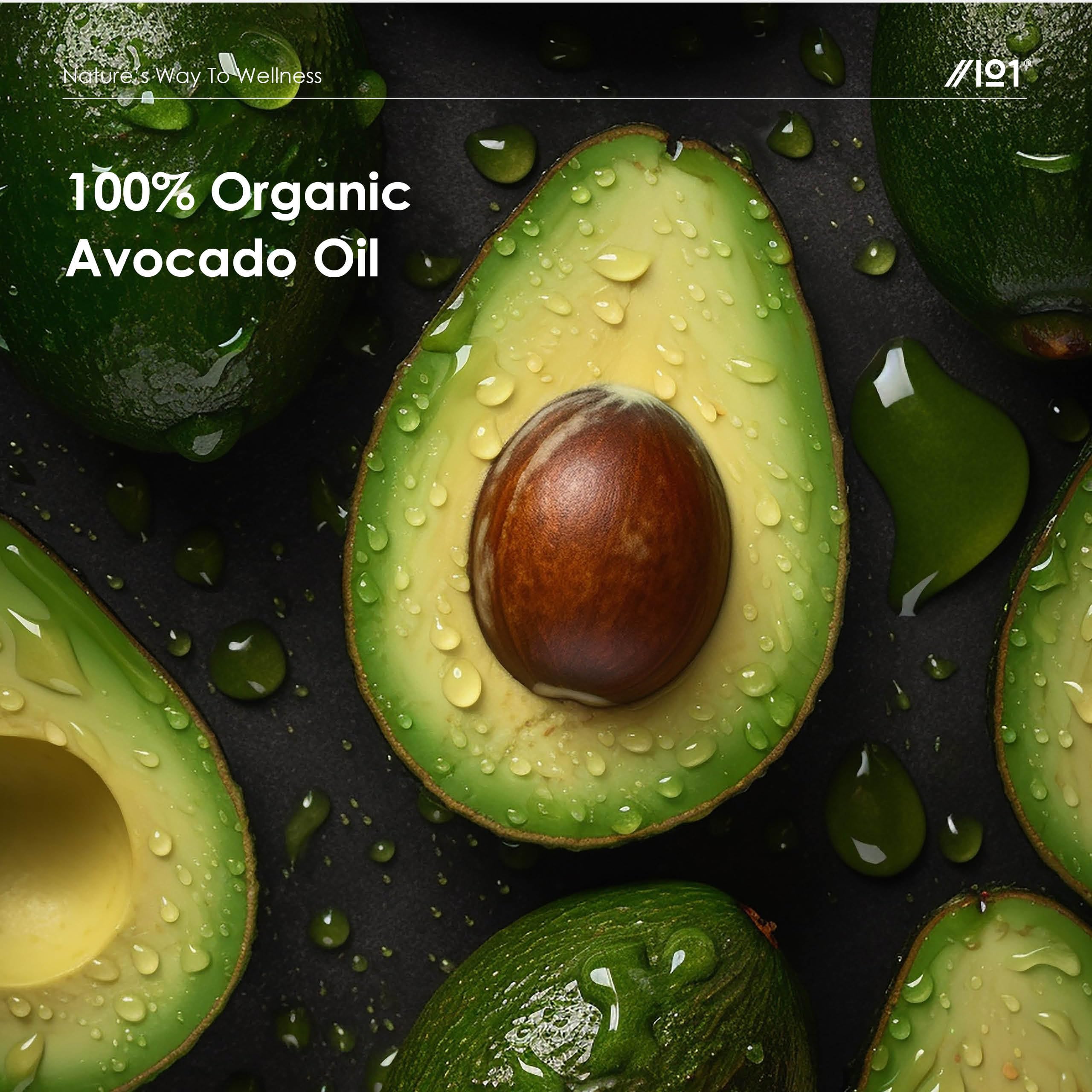 Huile d'avocat bio 1 L - extra vierge et pressée à froid - huile d'avocat premium issue de sources durables - keto, paléo et végan - par Alpha01