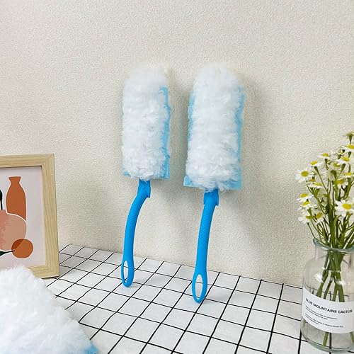 Miniatura 5 de 360 repuestos de plumero a granel cabezal de repuesto desechable para limpiar el hogar, 30 unidades