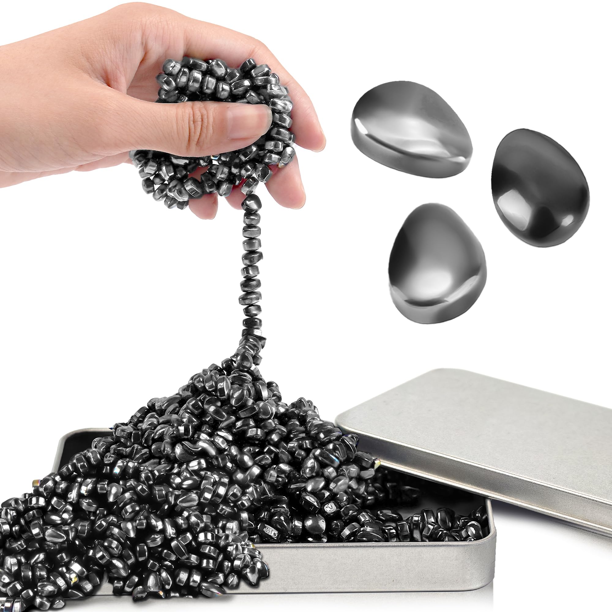 Valentines Day Gifts for Him Teen Boy, 300pc Magnetic Fidget Toy for Adult Men Sensory Autism ADHD Office Desk Stress Anxiety Magnet Beads Balls Stones Cool Gadget for Teen Girl Easter Basket Stuffer