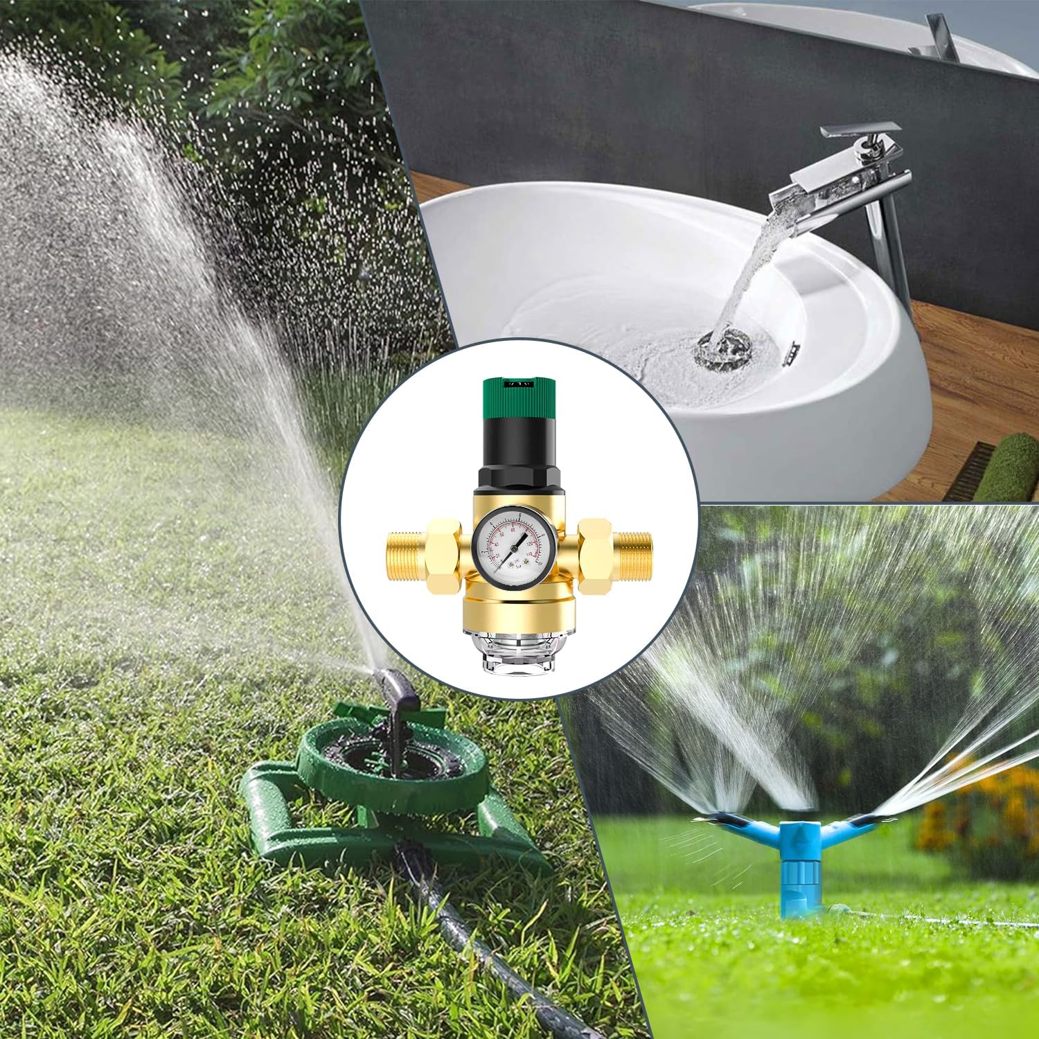 Various applications of the Water Pressure Regulator