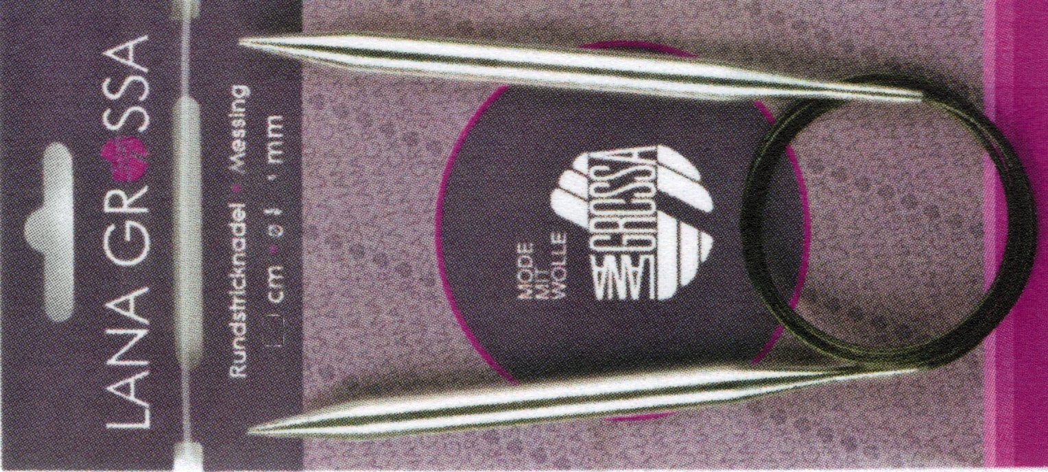 Lana Grossa Rundstricknadel Aus Birkenholz – Ergonomisch & Farbig, Ideal Für Pullover & Schals