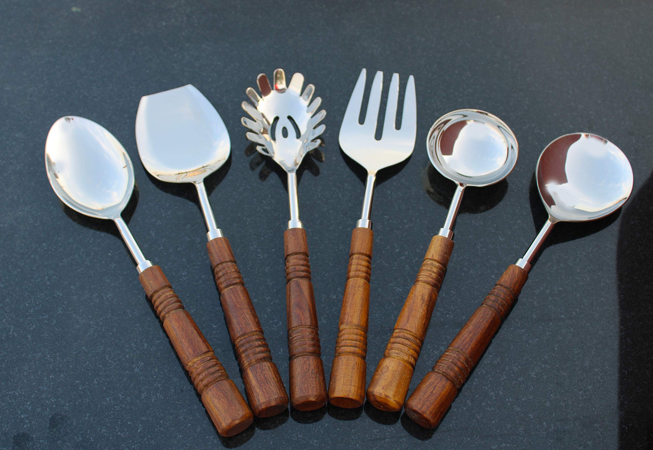 wooden handle utensils