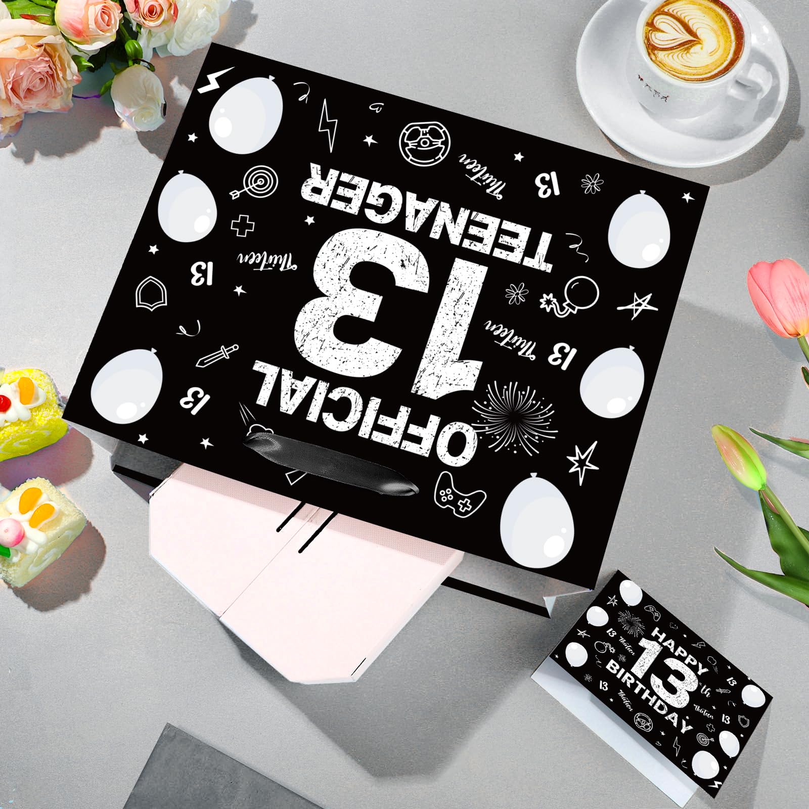Amazon.com: Woosytoo 13th Birthday Gift Bag for Boys Girls