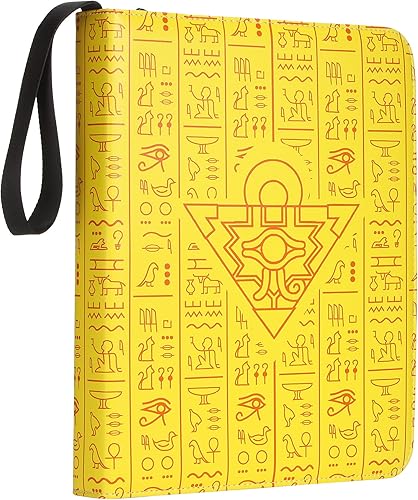 Carpeta de tarjetas para tarjetas Yugioh, álbum de tarjetas coleccionables de 720 bolsillos con 40 fundas, álbum de 9 bolsillos compatible con