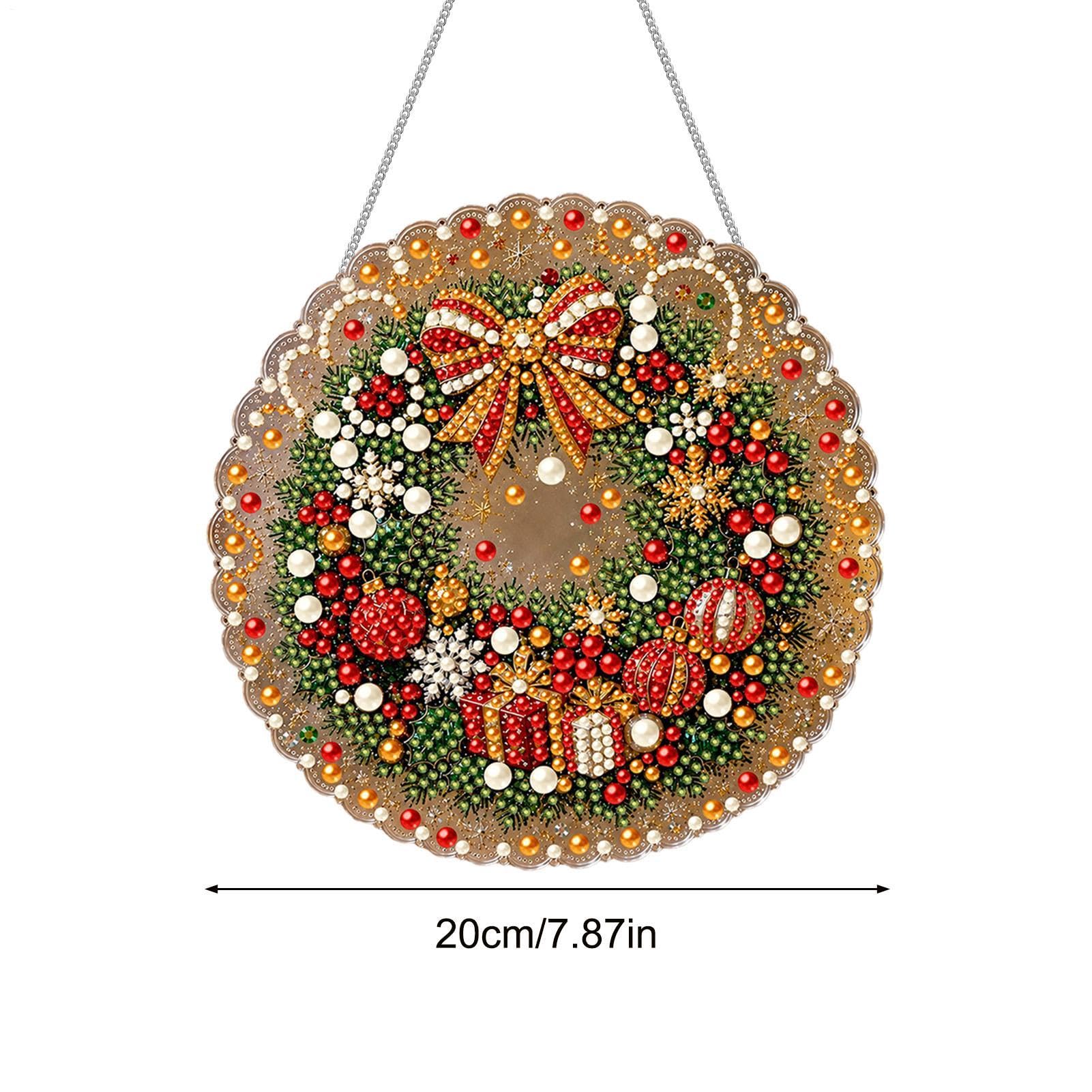 Kit Arte Perle Ornamenti Natalizi Decorazione 2D In Acrilico Da Albero