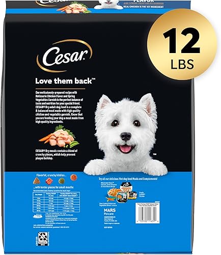 Vista 32 de Comida para perros de raza pequeña seca Cesar, Pollo
