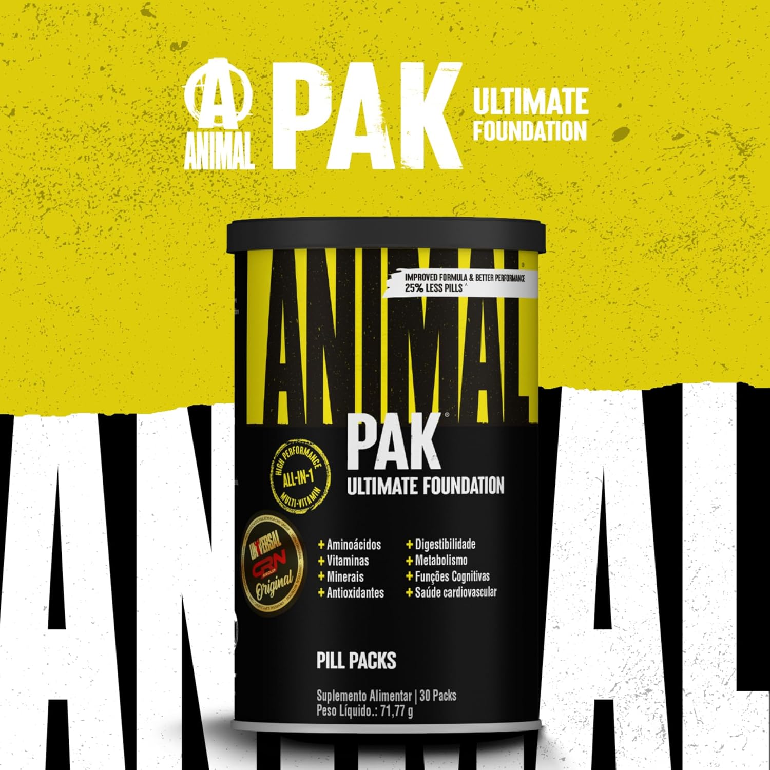 Animal Pak Ultimate Foundation 30 Packs – Universal Nutrition em promoção! Veja a oferta e mais achadinhos de Vitaminas & Suplementos 3 Hoje é o melhor dia para comprar Animal Pak Ultimate Foundation 30 Packs – Universal Nutrition com aquele preço maroto! Promoção! Aproveite a oferta! 3