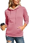 MAGCOMSEN Women's Sherpa Lined Hoodies Warm Fleece Thermal Sweatshirt Casual Winter Hooded Sweater with Pocket