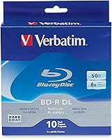 Vista 4 de Verbatim BD-R 25GB 16X Disco de Medios Grabables Blu-ray - Husillo - 97238, Con Marca, Paquete de 10