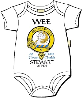 Stewart Appin Scottish Clan Crest Baby Jumper