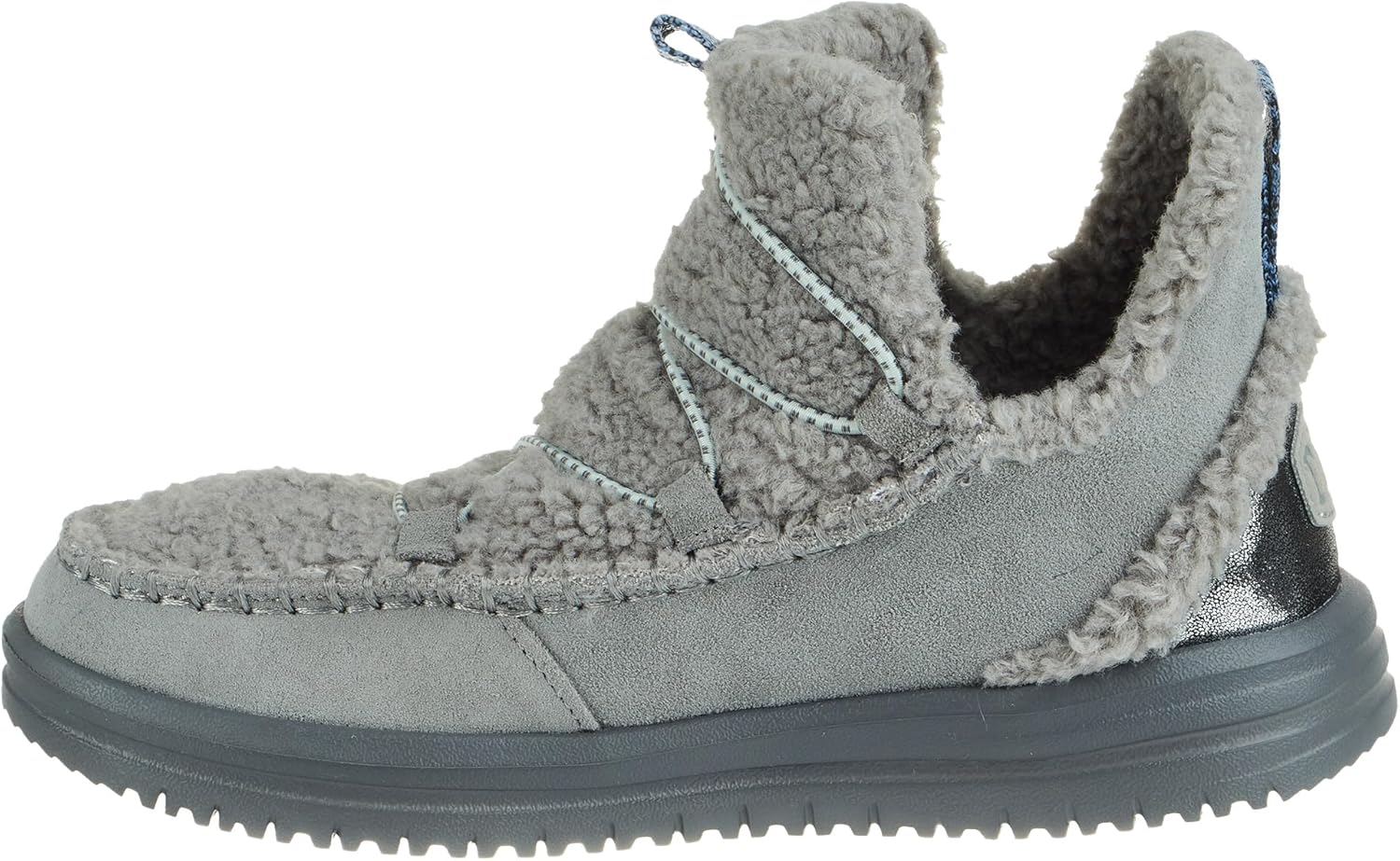 HEYDUDE womens Camden Suede Cozy - Image 2