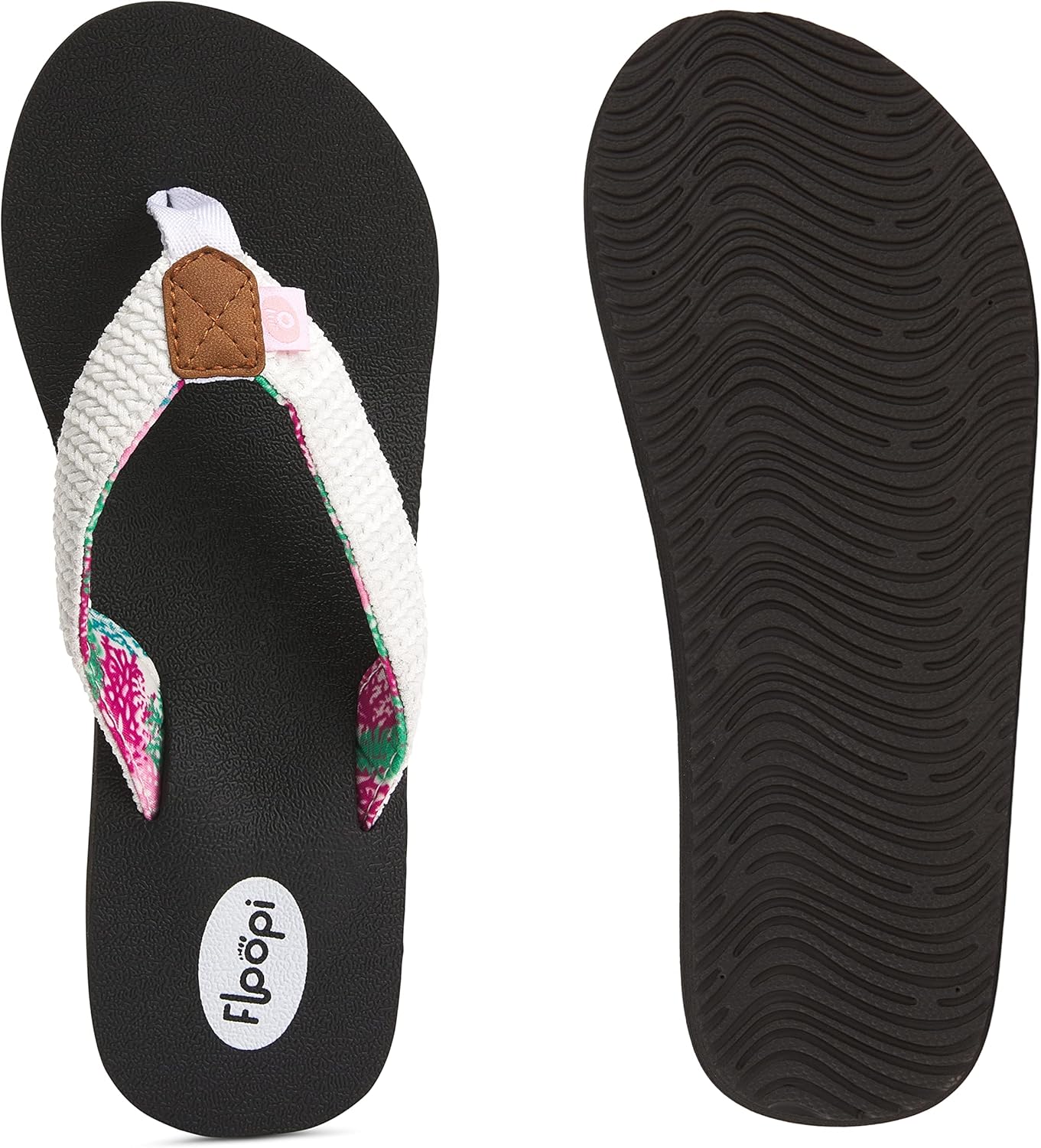 Floopi High Heel Wedge Sandals for Women-Comfort Yoga Mat Footbed for Support, Flip Flop Thong Platforms for Summer - Image 5