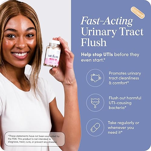 Miniatura 2 de UT-Fem Solución limpieza del tracto urinario  comodidad  Acción rápida para eliminar impurezas y restaurar la comodidad  Salud de la vejiga y del