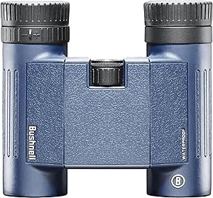 Bushnell H2O 8x25 Binoculars for Bird Watching – Compact and Waterproof with BaK-4 Prisms & Multi-Coated Optics – Lightweight for Hiking, Travel & Wildlife Viewing asin的图片