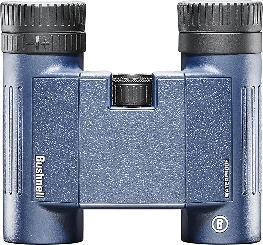Bushnell H2O 8x25 Binoculars for Bird Watching – Compact and Waterproof with BaK-4 Prisms & Multi-Coated Optics – Lightweight for Hiking, Travel & Wildlife Viewing