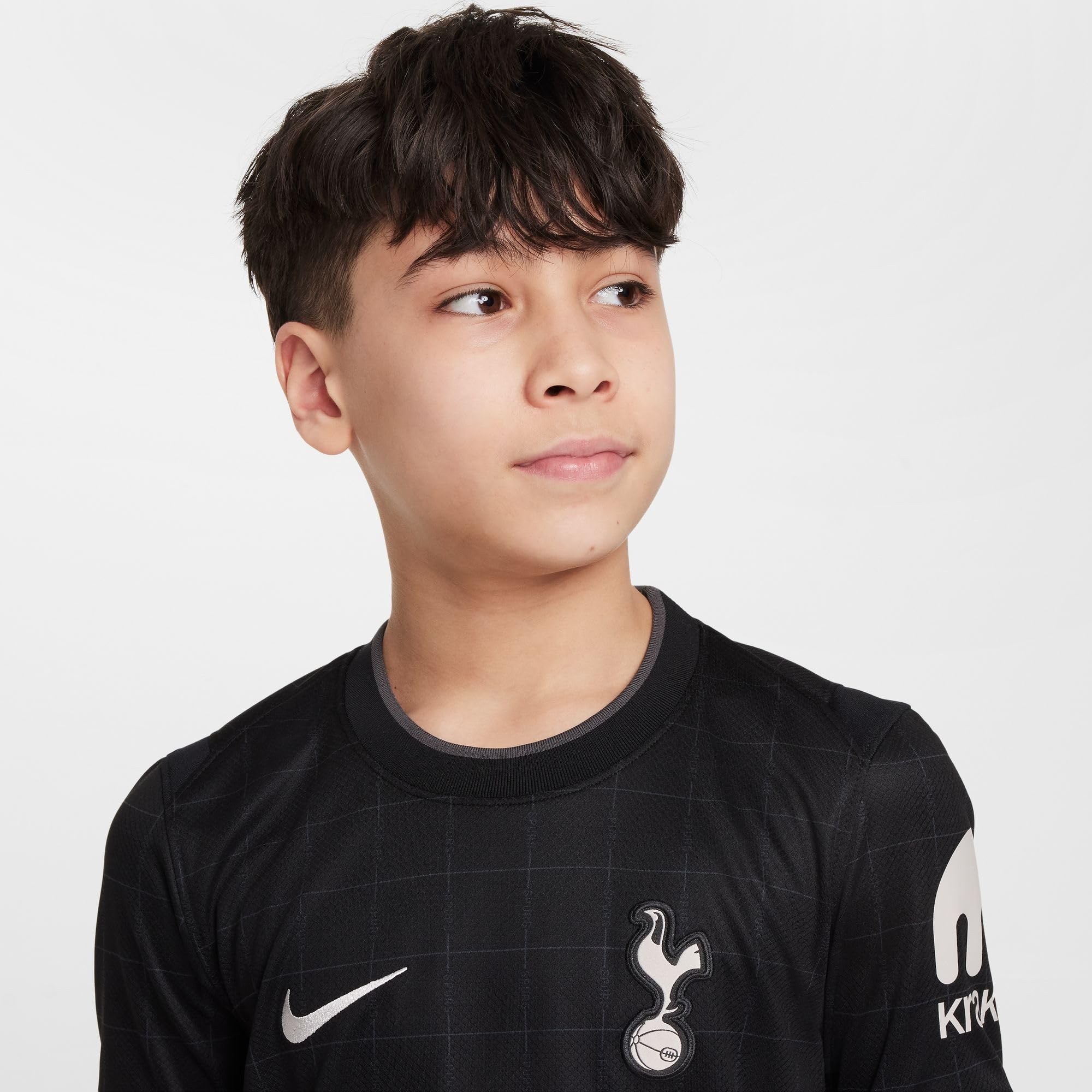 Tottenham Hotspur 2025/26 Stadium Away replika piłki nożnej z technologią Nike Dri-Fit dla starszych dzieci, HJ5296
