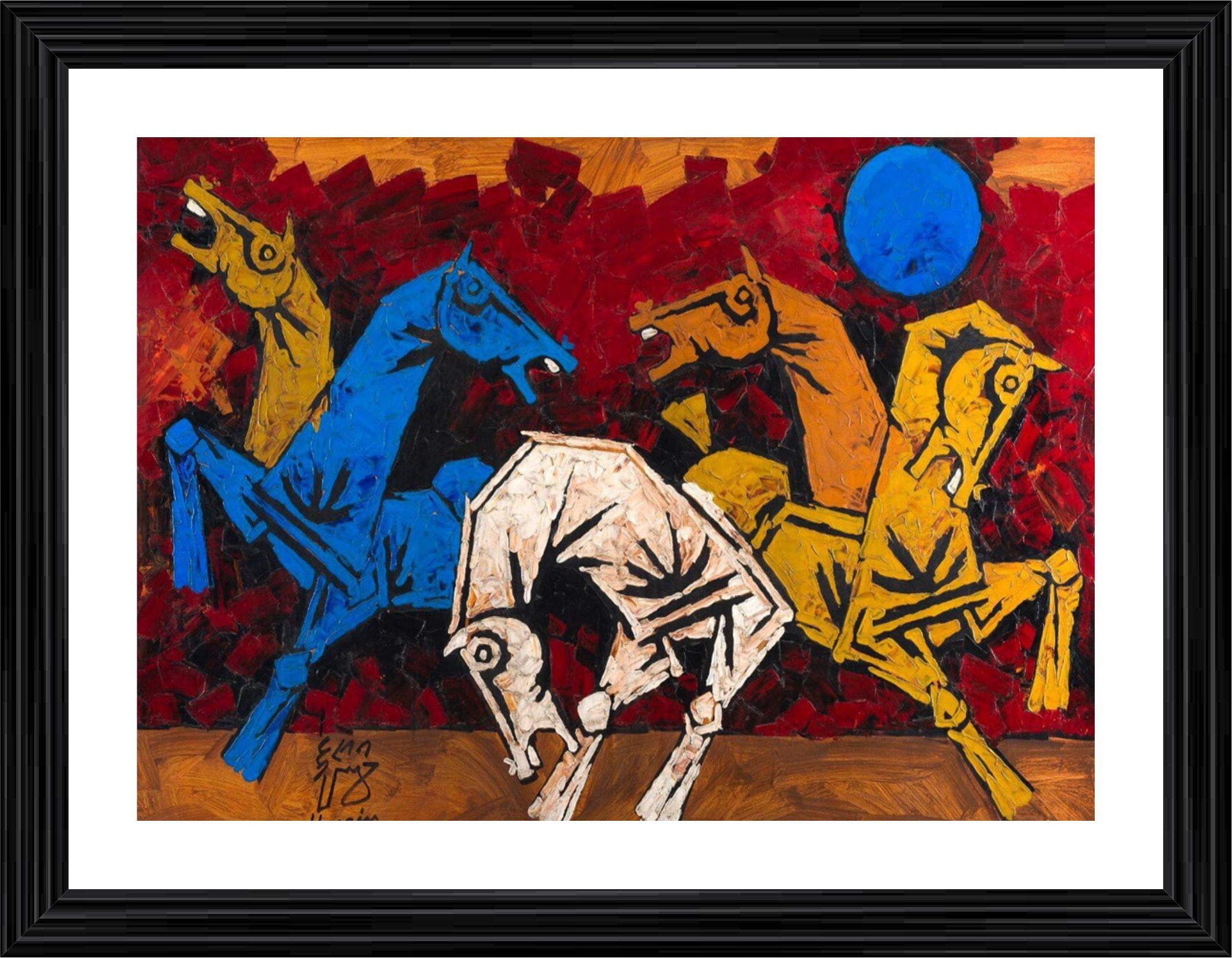 Discover 159+ mf hussain drawing vietkidsiq.edu.vn