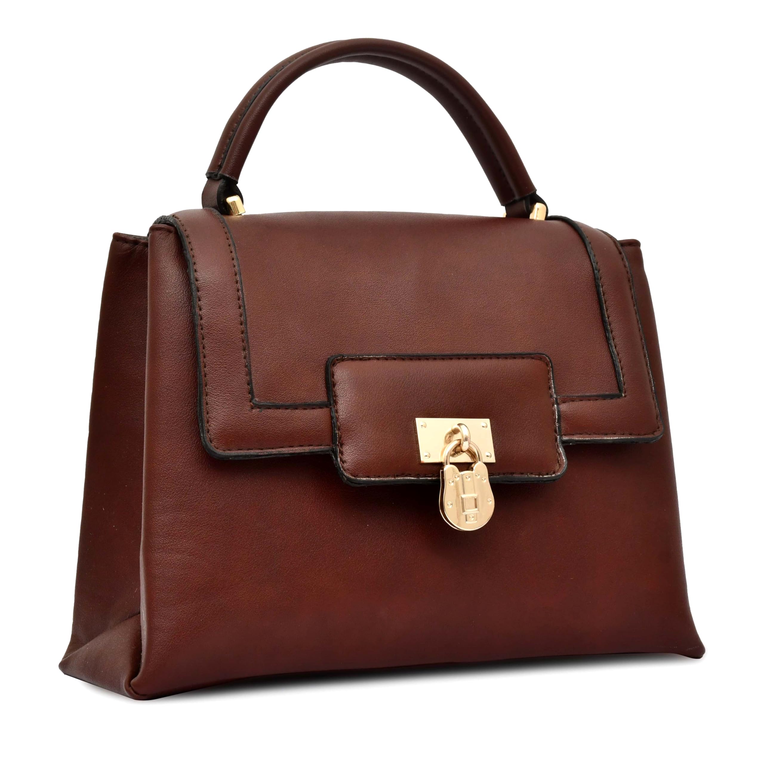 For The Beautiful You Brown Womens Flap Over Sling Bag | Ladies Handbag (B0D4611DKN) Amazon Price History, Amazon Price Tracker