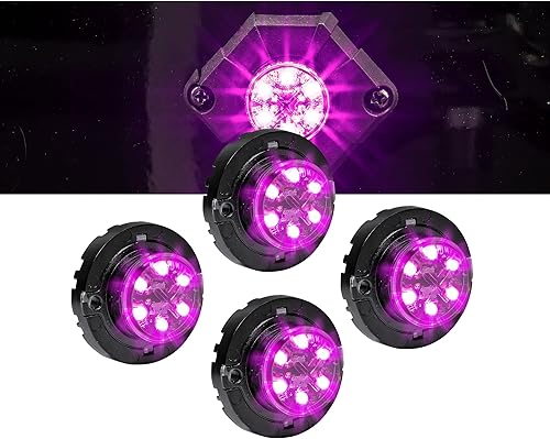 Lamphus SnakeEye III - Luz estroboscópica de posición oculta SAE Clase 1 IP67 Impermeable 72 Modos de flash Función TBT Luces de advertencia de Lamphus SnakeEye III - Luz estroboscópica de posición oculta SAE Clase 1 IP67 Impermeable 72 Modos de flash Función TBT Luces de advertencia de