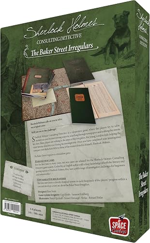 Sherlock Holmes: Consulting Detective - The Baker Street Irregulars Game - 4