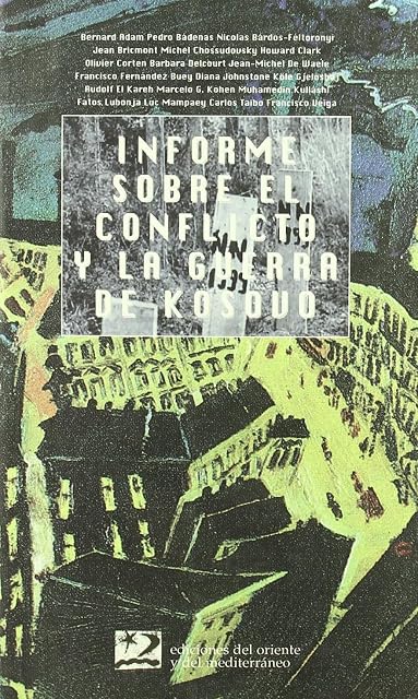 Portada de Informe sobre el conflicto y la guerra de Kosovo