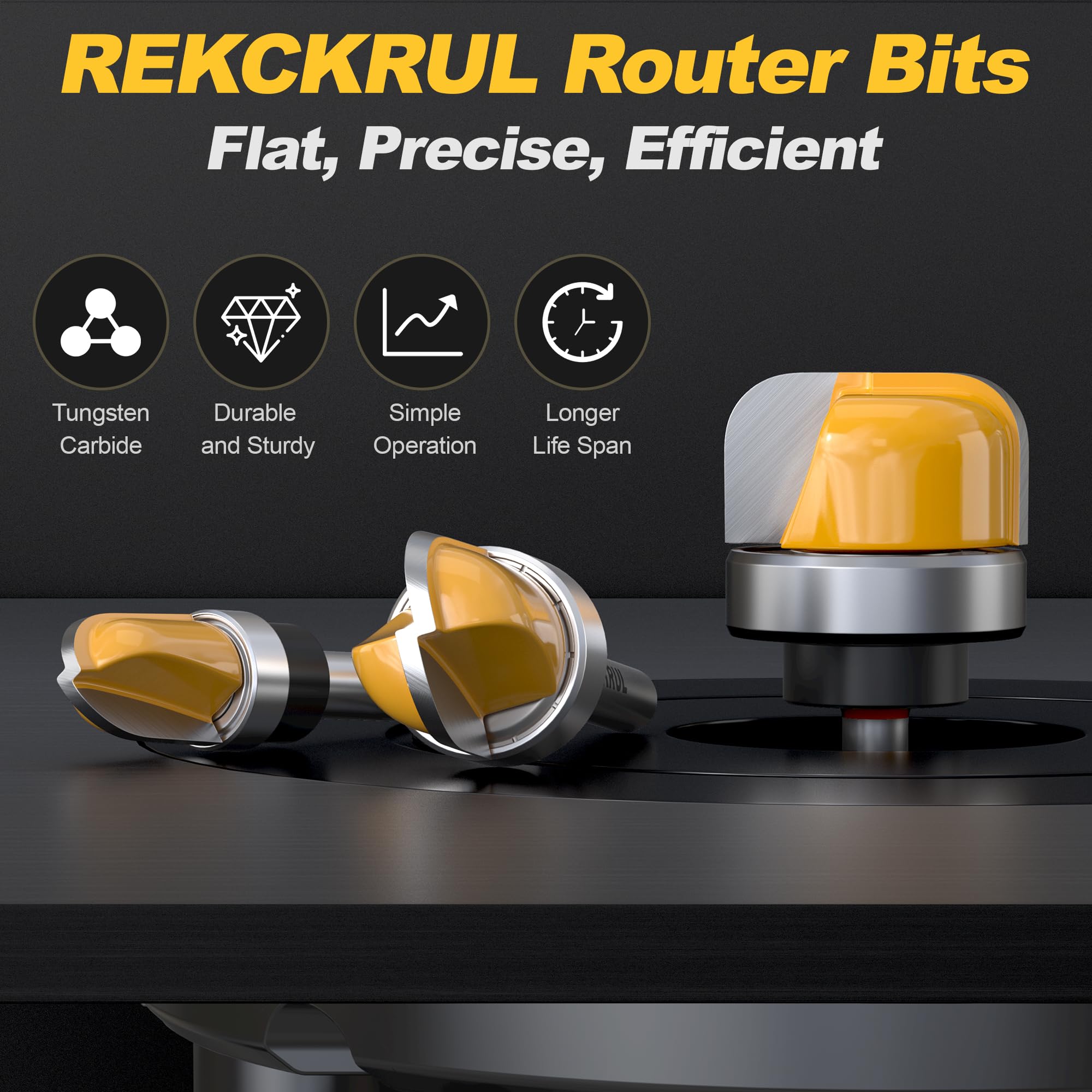 Router Bit Set - Bowl & Tray Templates -7