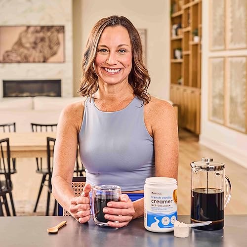 Miniatura 7 de NativePath Keto Coffee Creamer Powder French Vanilla  Keto-Friendly, crema sin lácteos y baja en azúcar. Fabricado con proteína de colágeno en polvo