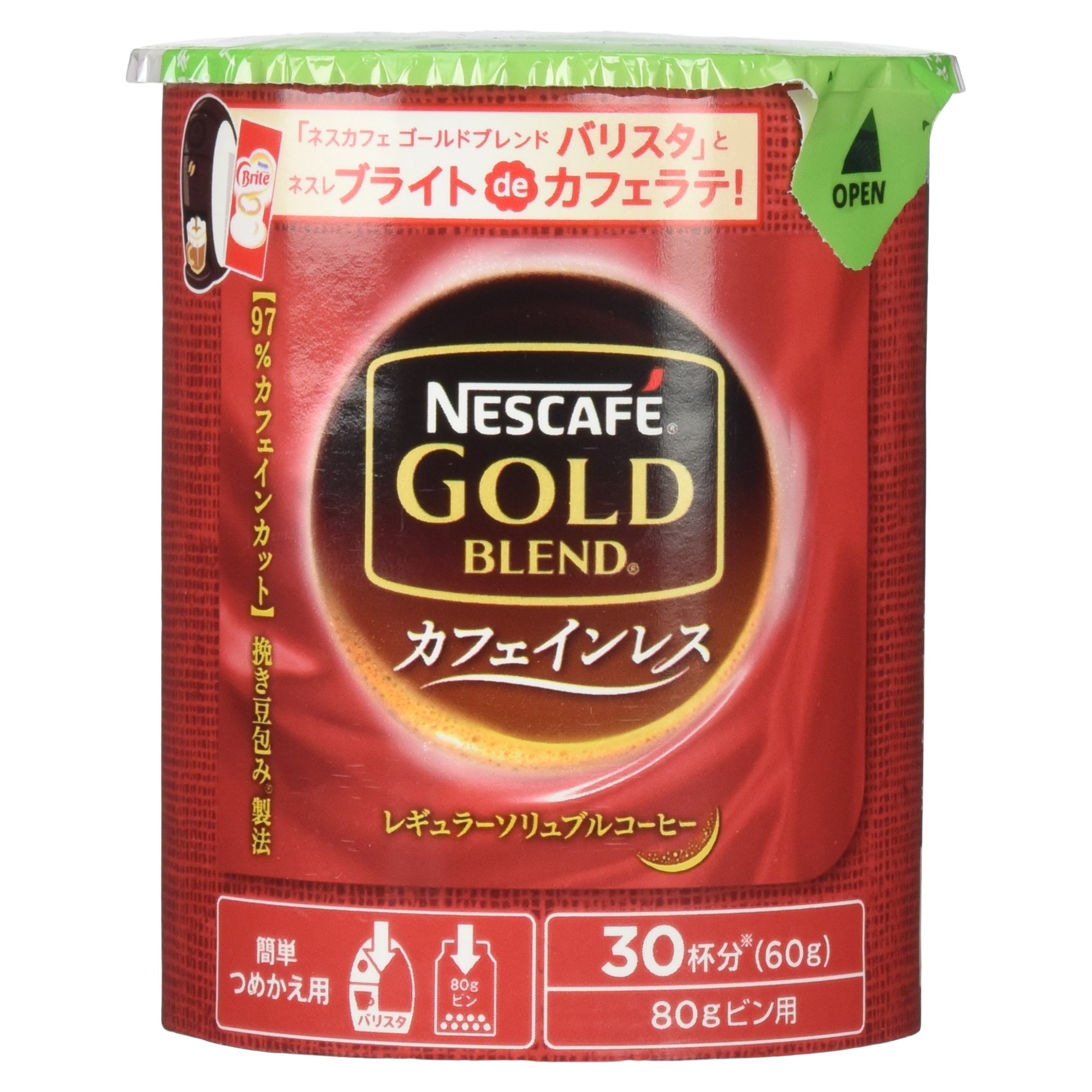 Amazon.co.jp: ネスレ日本 ネスカフェ ゴールドブレンド カフェイン
