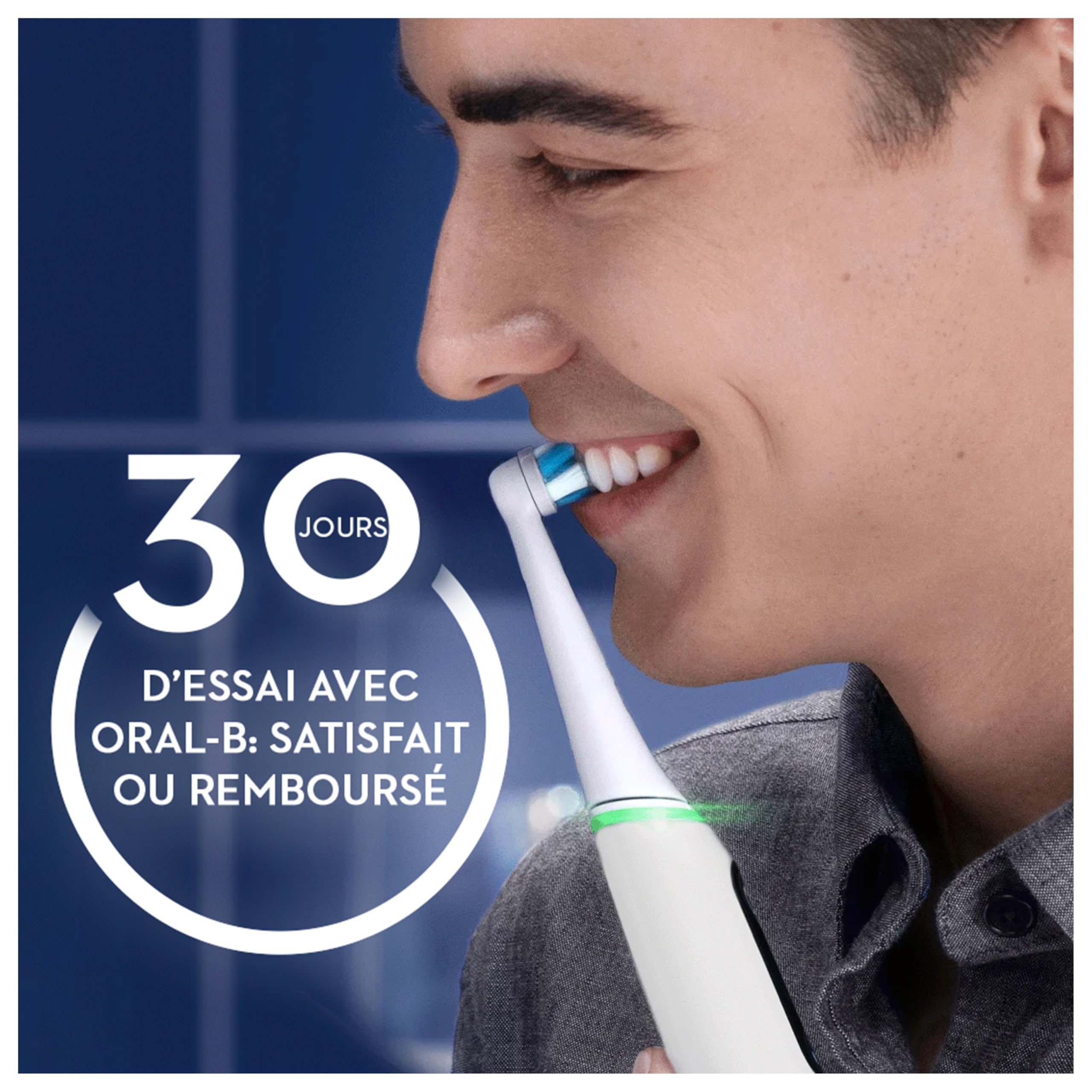 Oral-B iO 6 Duo Brosses A Dents Electrique Rose Et Blanche, 6 Modes De Nettoyage Avec Soin Des Gencives, Douceur, Blancheur, Conseils De Brossage, 3 Brossettes Oral B De Rechange, Chargeur
