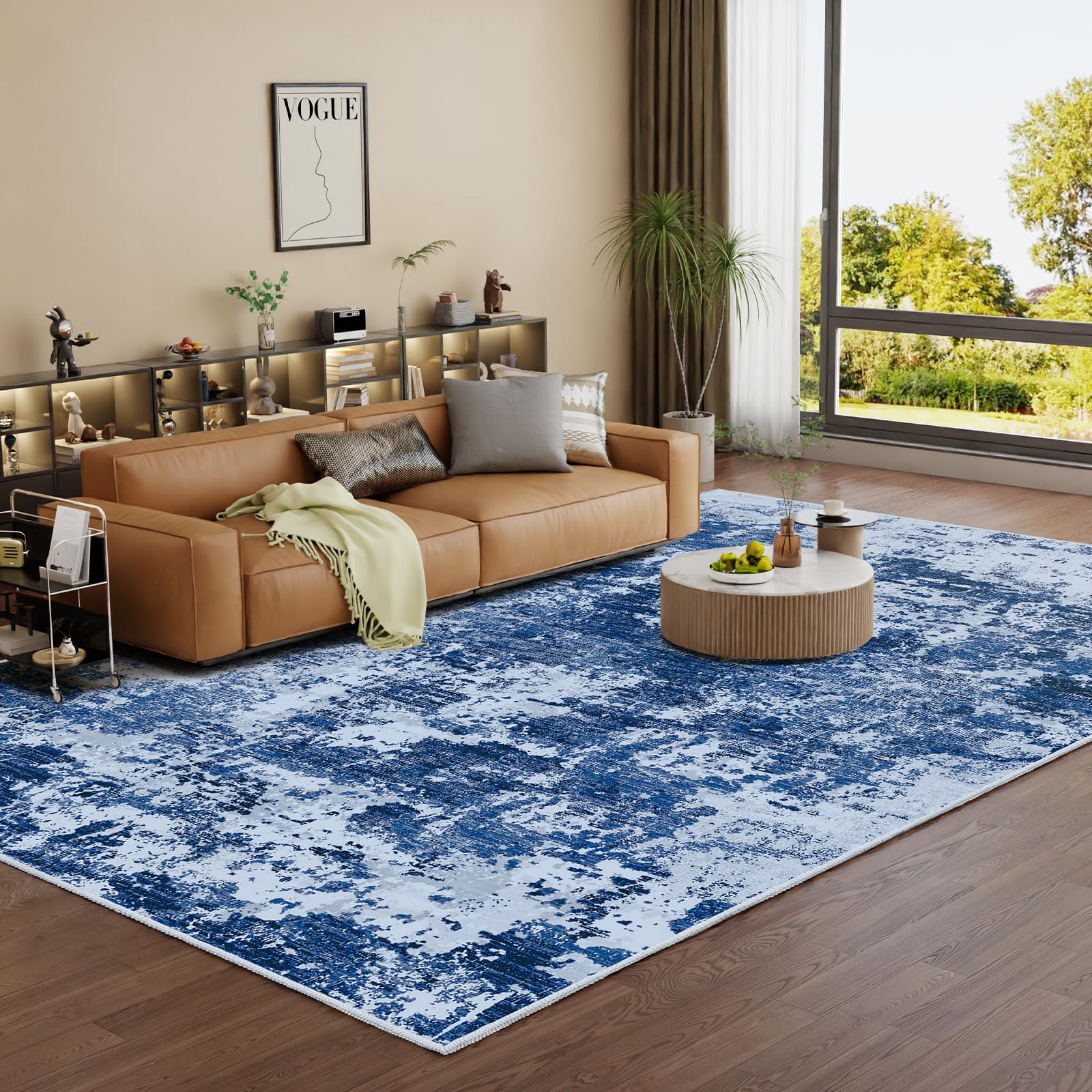 Vamcheer Machine Washable Rugs for Living Room