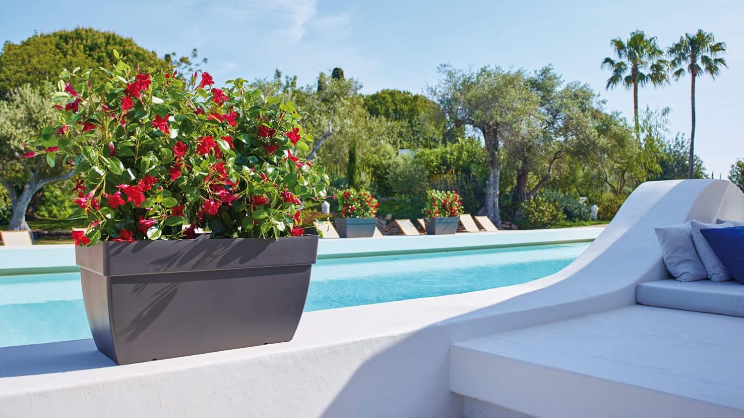 Artevasi Capri XL Plant Box 60 cm White