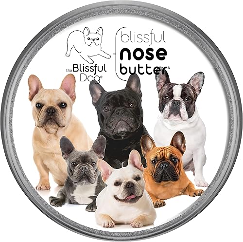 The Blissful - Manteca hidratante para combatir nariz seca en perros, Bulldog francés - Todos, 1 Ounce