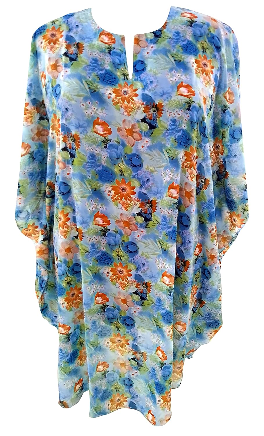 Buy SUNROSE FASHIONS Floral print loose fit Plus size Kaftan