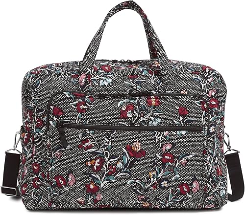 Vera Bradley Bolsa de viaje Grand Weekender de algodón para mujer