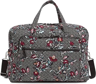 Bolsa de viagem Cotton Grand Weekender, Perennials Noir Dot, Perenes Noir Dot