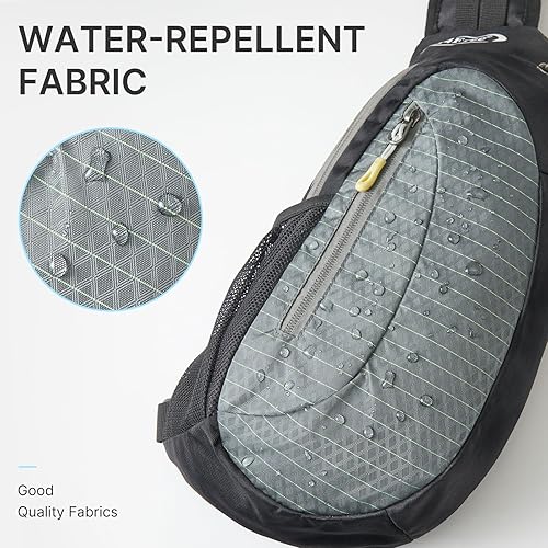 Miniatura 6 de G4Free - Bandoleras para hombre y mujer, mochila al hombro pequeña, cruzada al pecho