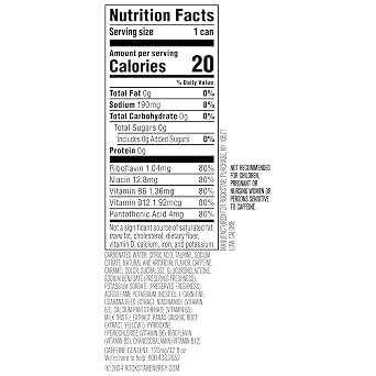 Rockstar Energy Drink, Sugar Free, 12oz Sleek Cans (8 Pack)
