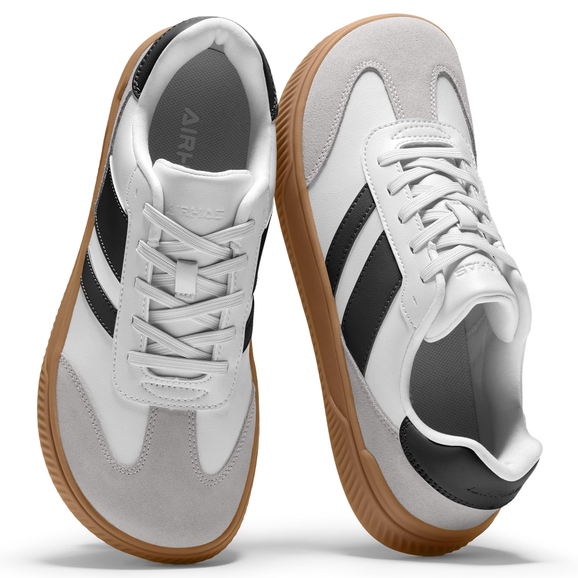 Womens Wide Toe Box Barefoot Shoes Fashion Zero Drop Sneakers for Women Walking Vegan Leather Minimalist Shoes-image-6