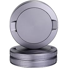 Hicarer 2 Pcs Metal Can Pouch Holder, Metal Container, Grey