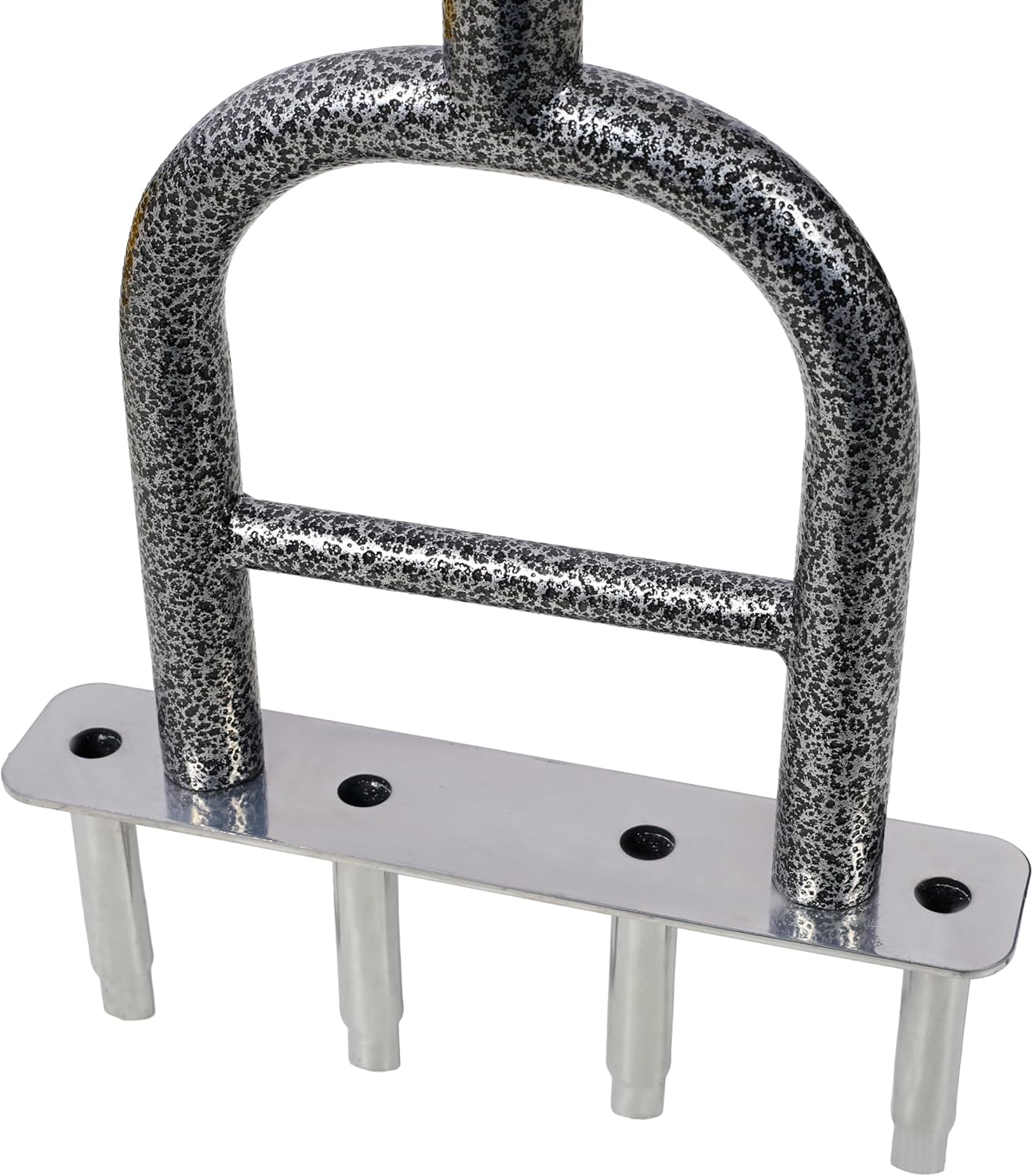 Manual Lawn Coring Aerator Tool - Heavy Duty Stainless Steel with Soft Rubber Grip & 12" Weeder for Lawn Care, Garden Maintenance | Homeowners, Gardeners