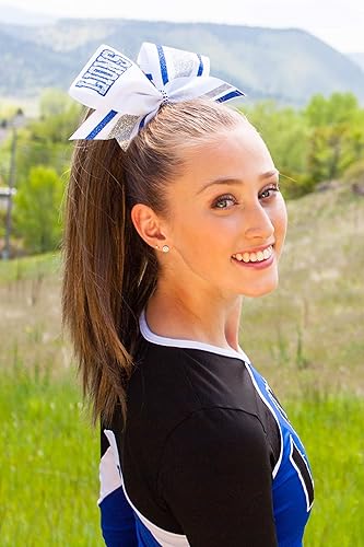 Miniatura 9 de Girly Curls Cola de caballo recta animadora postizo de 16" (sol)