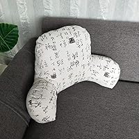 Vista 77 de Bohemian Printed Reading Pillow with Support Arms Soft Bed Rest Pillows Back Support Cushion for Kids Reading Watching TV Sitting Up in Bed Whale