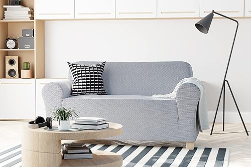 Vista 30 de Zenna Home Simply Fit - Funda elástica para sofá (1 pieza), color crudo