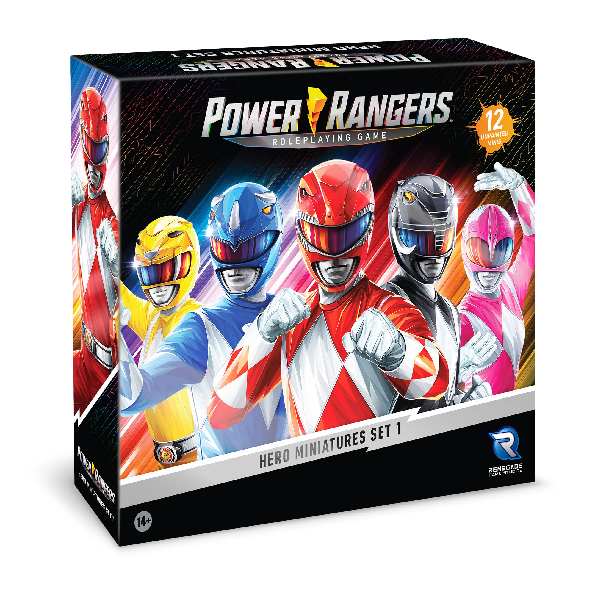 Image secondaire de Ensemble de Miniatures Power Rangers RPG - Personnages Personnalisables